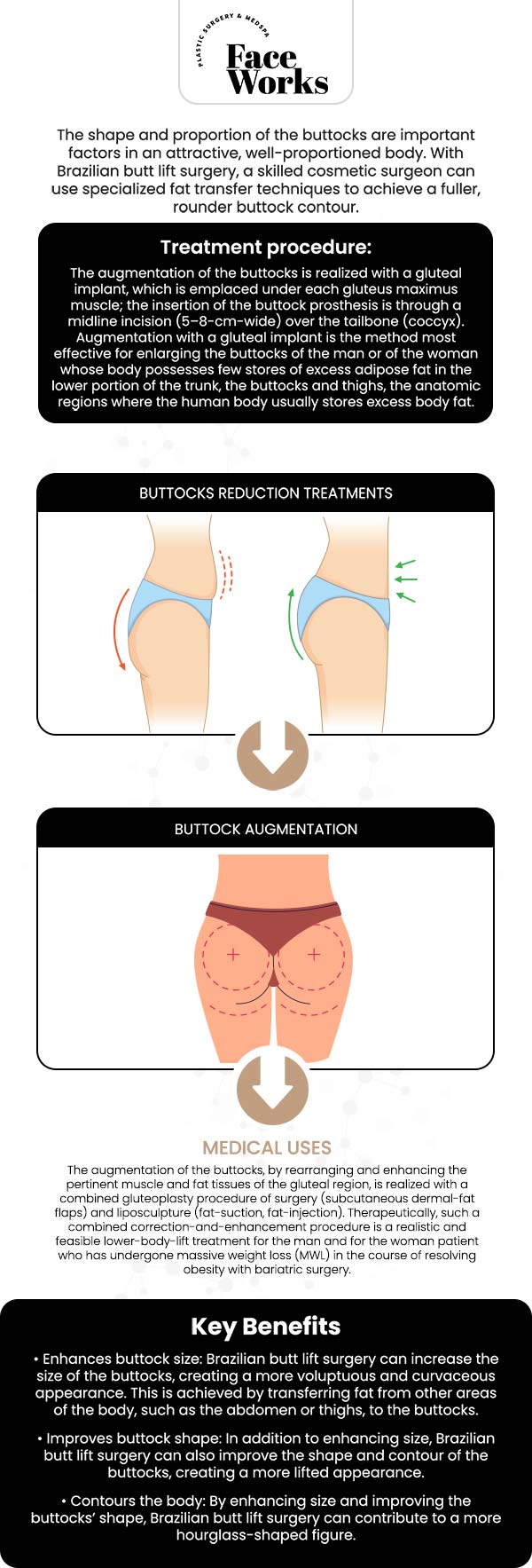 Dr. Paul C. Dillon, M.D., at Face Works Plastic Surgery offers the Liquid Brazilian Butt Lift, a non-surgical procedure that uses dermal fillers to enhance the shape and volume of the buttocks. This innovative treatment provides a natural, lifted look with minimal downtime, offering a safe and effective alternative to traditional surgical options. For more information, contact us or book an appointment online. We are conveniently located at 501 W Golf Rd A, Schaumburg, IL 60195. Dr. Paul C. Dillon, M.D., at Face Works Plastic Surgery offers the Liquid Brazilian Butt Lift, a non-surgical procedure that uses dermal fillers to enhance the shape and volume of the buttocks. This innovative treatment provides a natural, lifted look with minimal downtime, offering a safe and effective alternative to traditional surgical options. For more information, contact us or book an appointment online. We are conveniently located at 501 W Golf Rd A, Schaumburg, IL 60195.